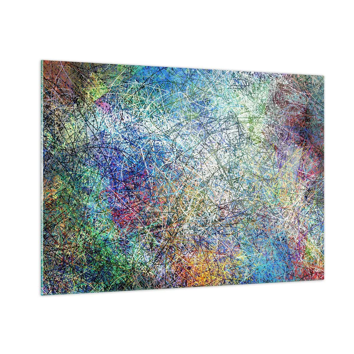 Quadro em vidro - Não é assim tão simples - 100x70 cm