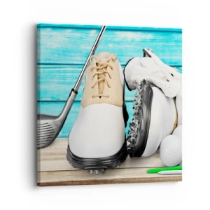 Quadro em tela - Está tudo pronto - 30x30 cm