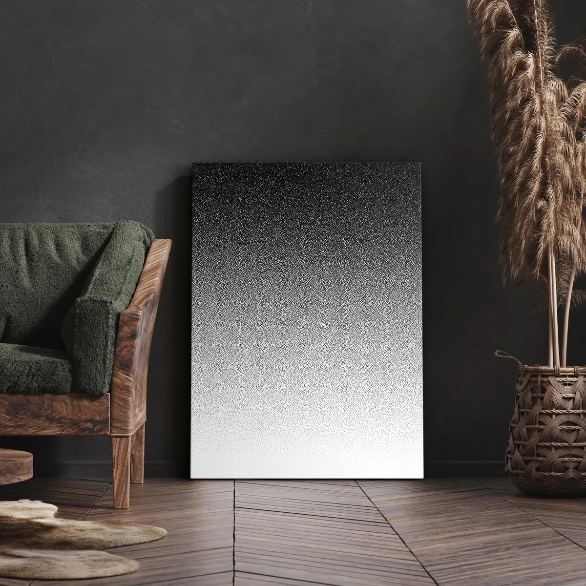 Quadro em tela - Em direção à luz - 65x120 cm