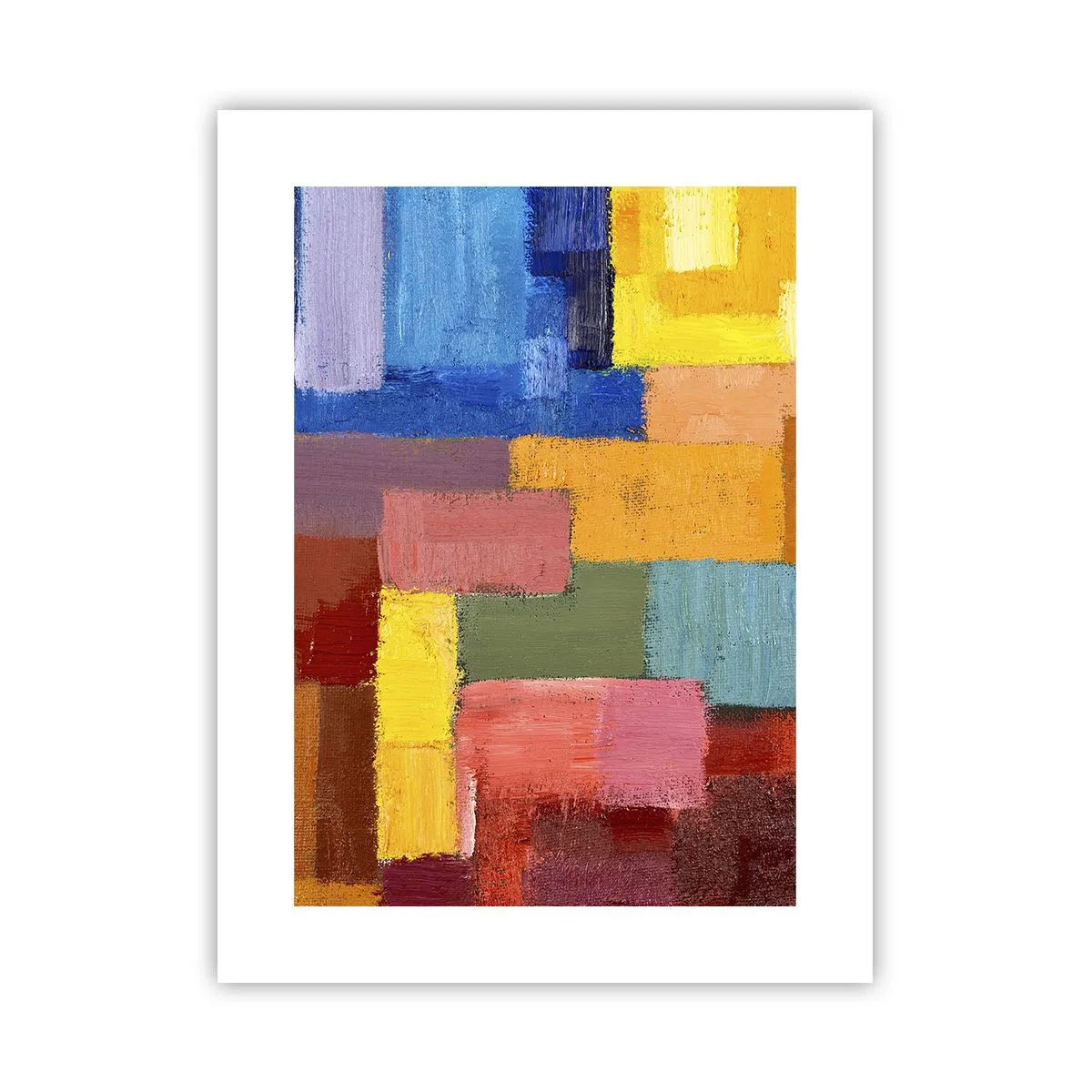 Pôster - Cada um diferente, todos coloridos - 30x40 cm
