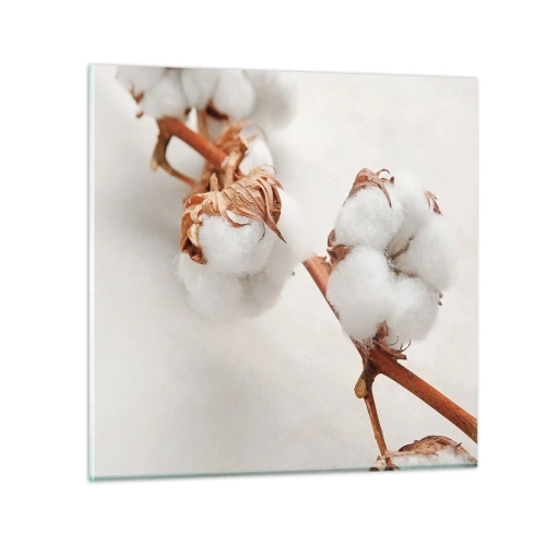 Quadro em vidro - Apenas acaricie - 30x30 cm