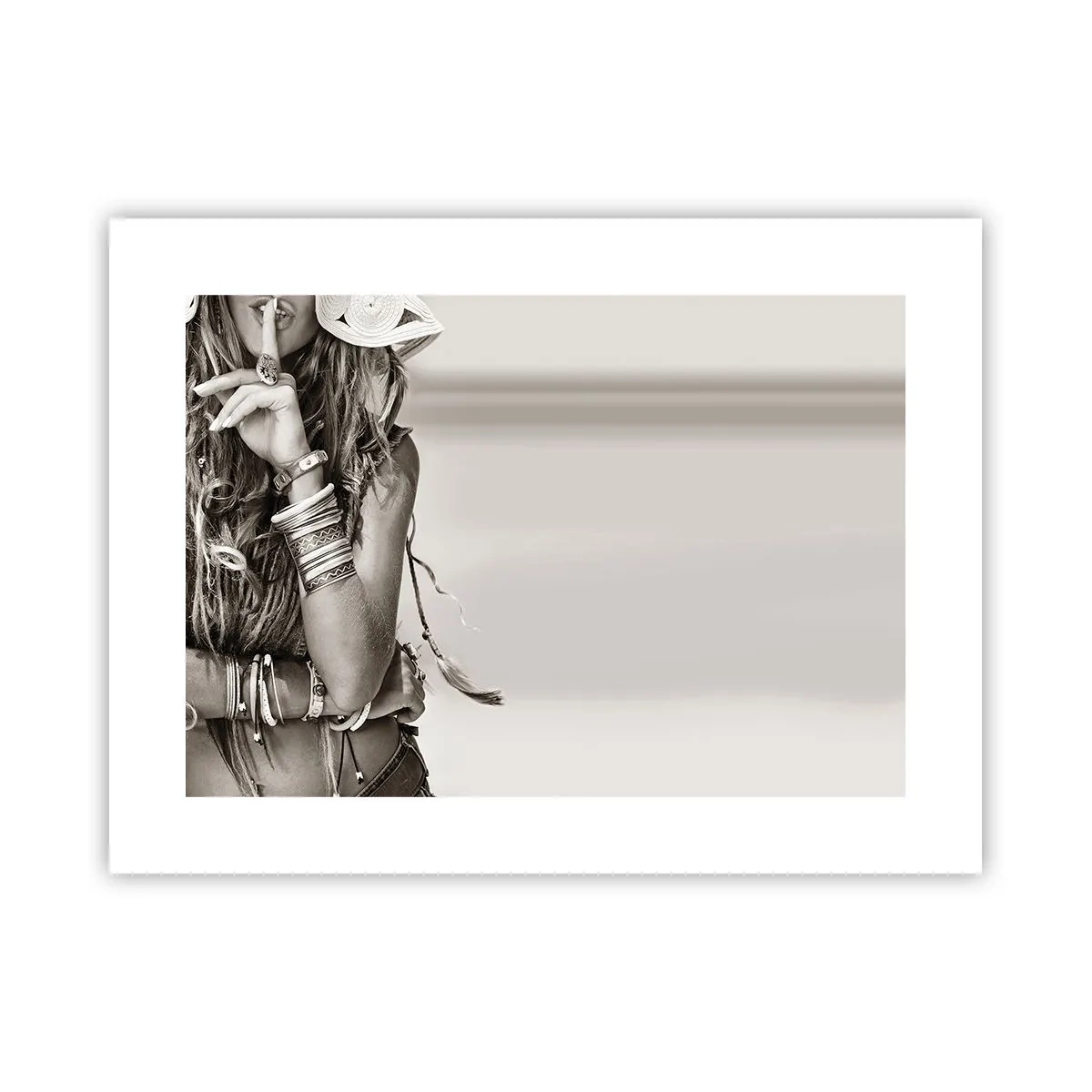 Pôster - Como uma menina - 40x30 cm