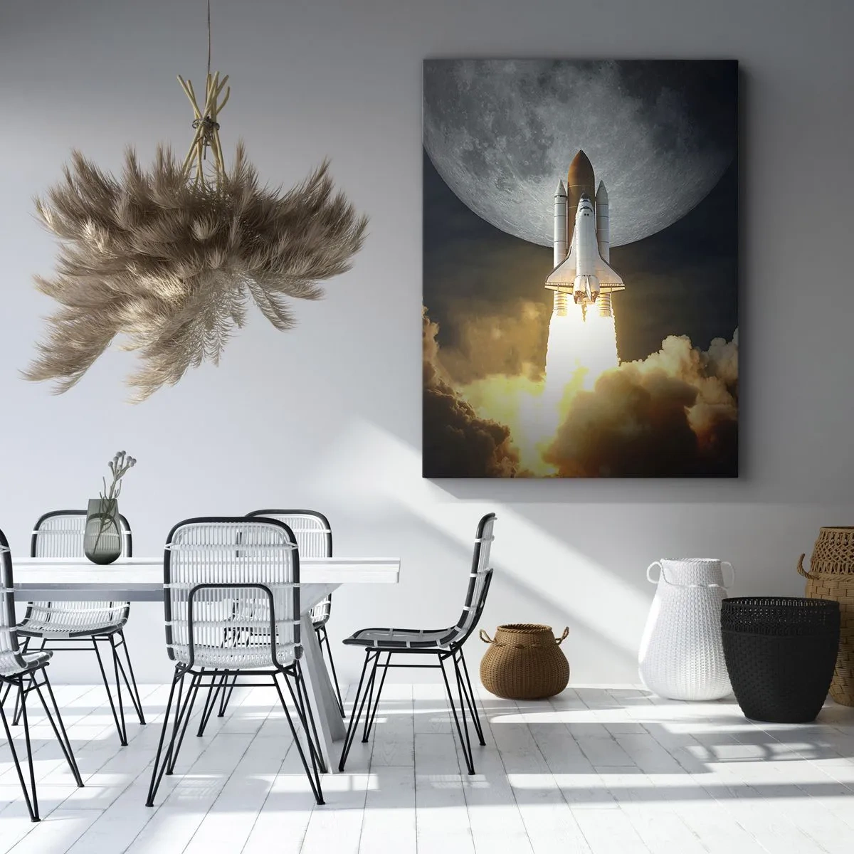 Quadro em tela - O início de uma aventura sobrenatural - 50x70 cm