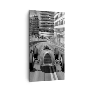 Quadro em tela - Era uma vez em Monte Carlo - 55x100 cm