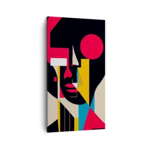 Quadro em tela - Seu mundo interior - 45x80 cm