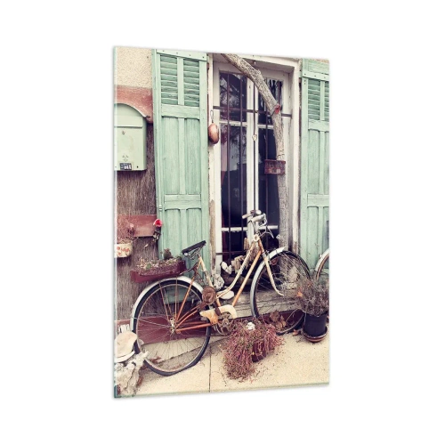 Quadro em vidro - Viva a província - 80x120 cm