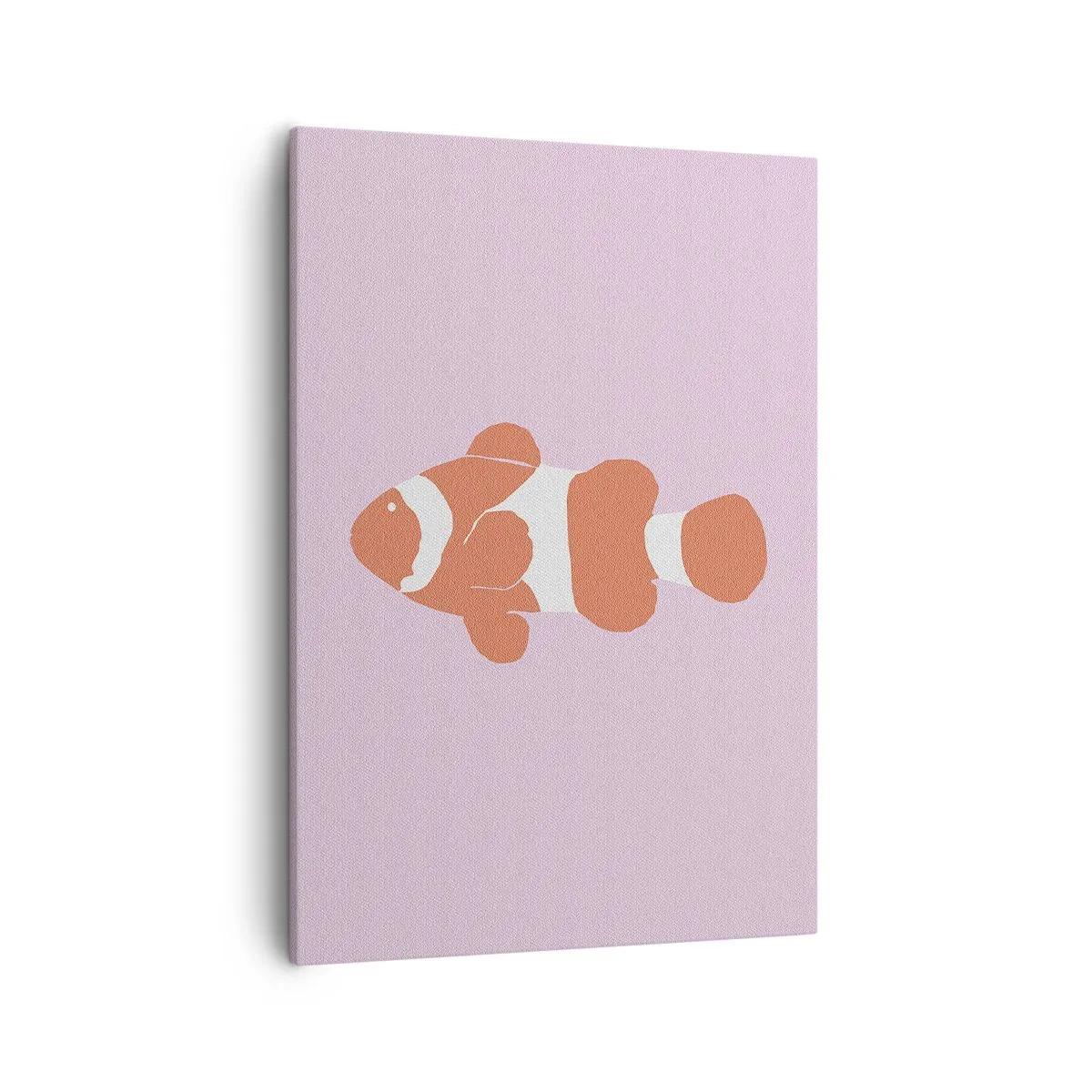 Quadro em tela - Em coral no rosto e na cauda - 50x70 cm