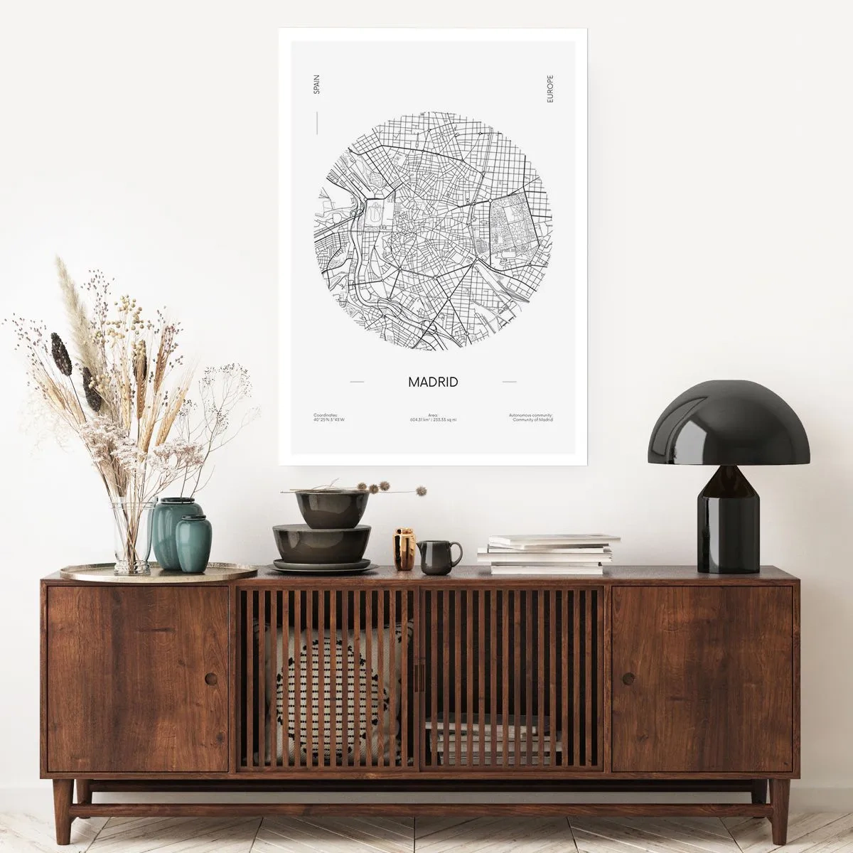 Pôster - Anatomia de Madri - 50x70 cm