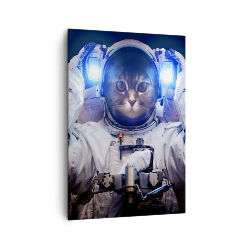 Quadro em tela - Houston, temos um problema - 70x100 cm