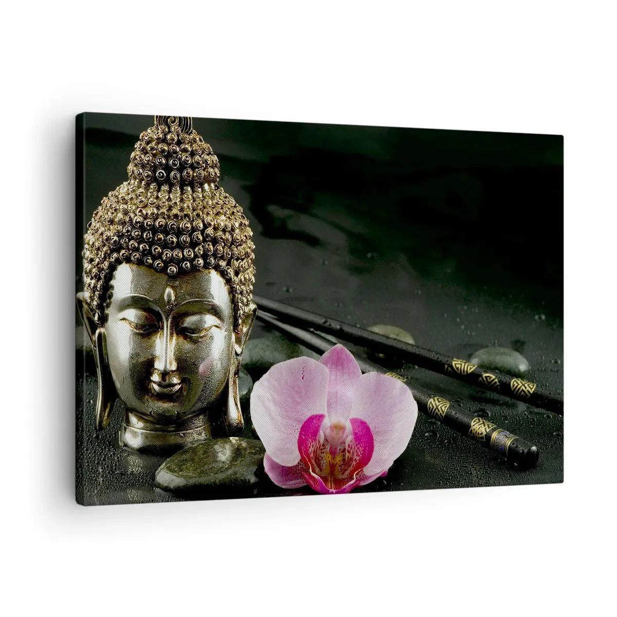 Quadro em tela - Harmonia entre sabedoria e beleza - 70x50 cm