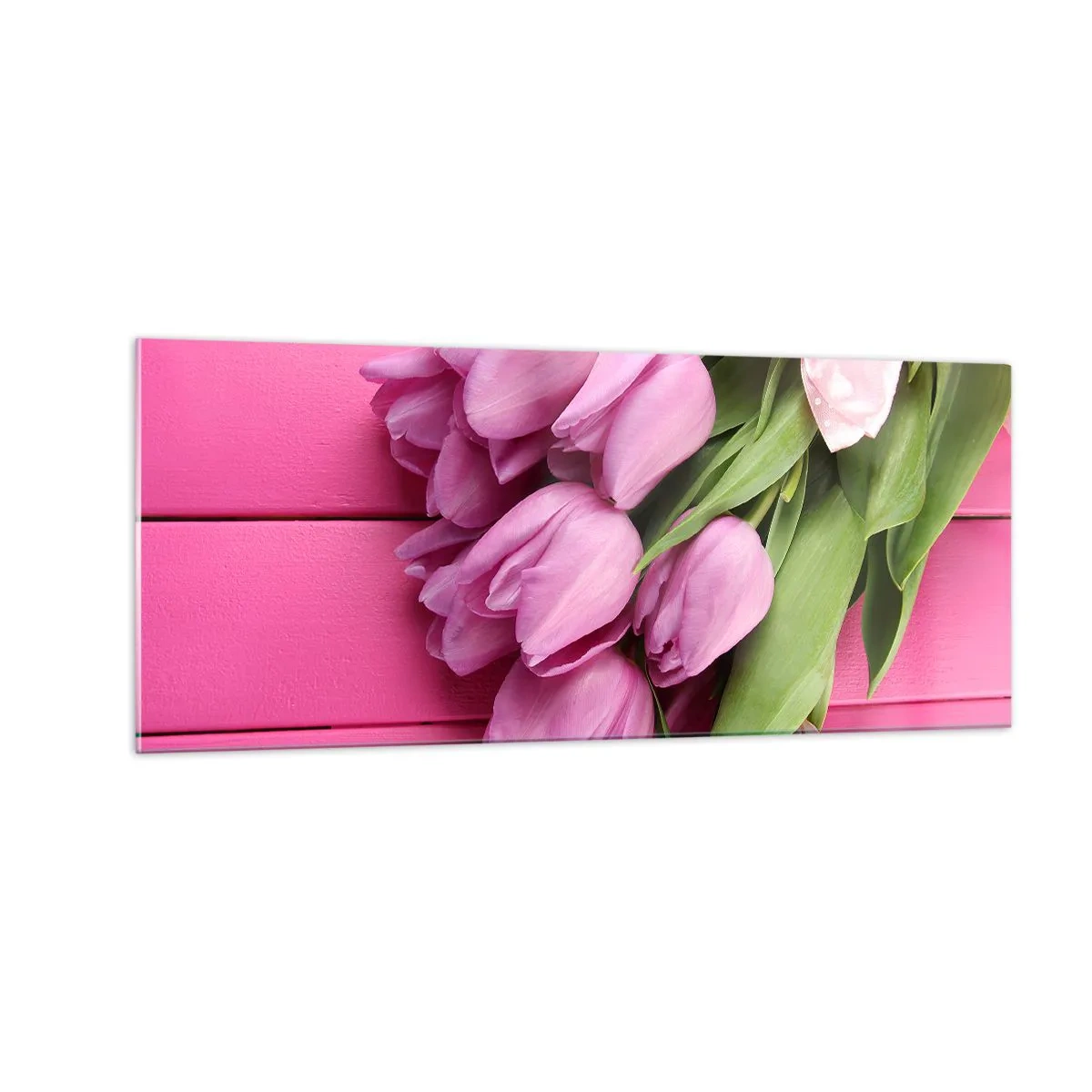 Quadro em vidro - Só para si - 100x40 cm