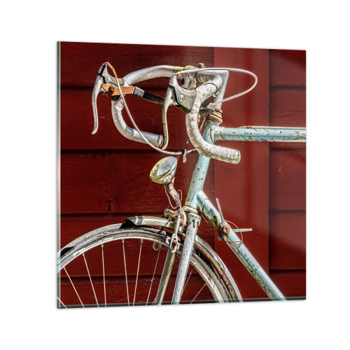 Quadro em vidro - Feito para vencer - 50x50 cm