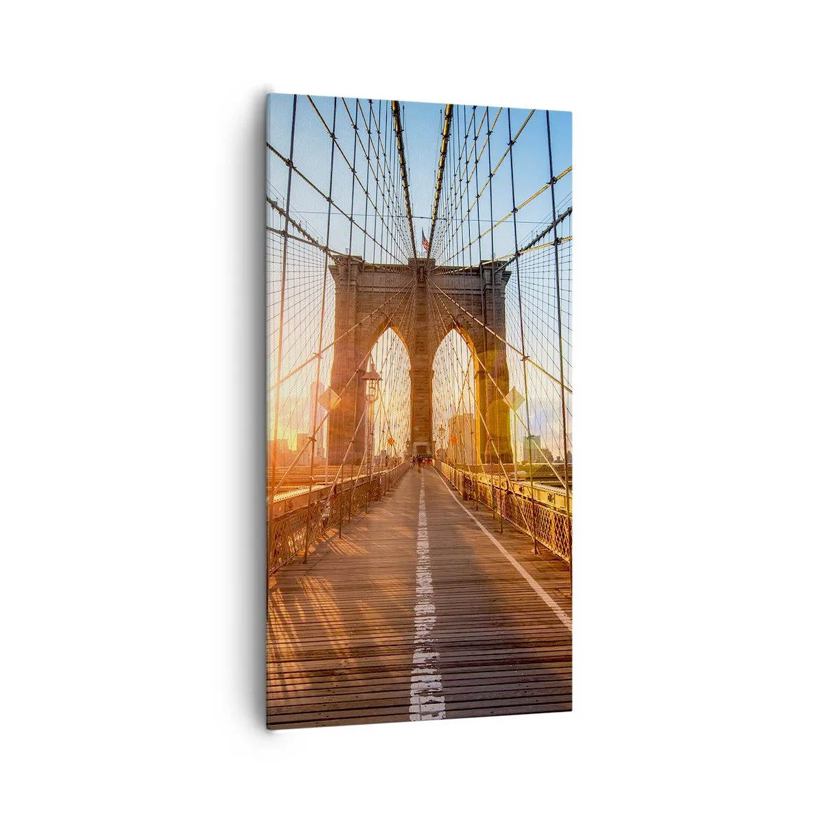 Quadro em tela - Na Ponte Dourada - 65x120 cm