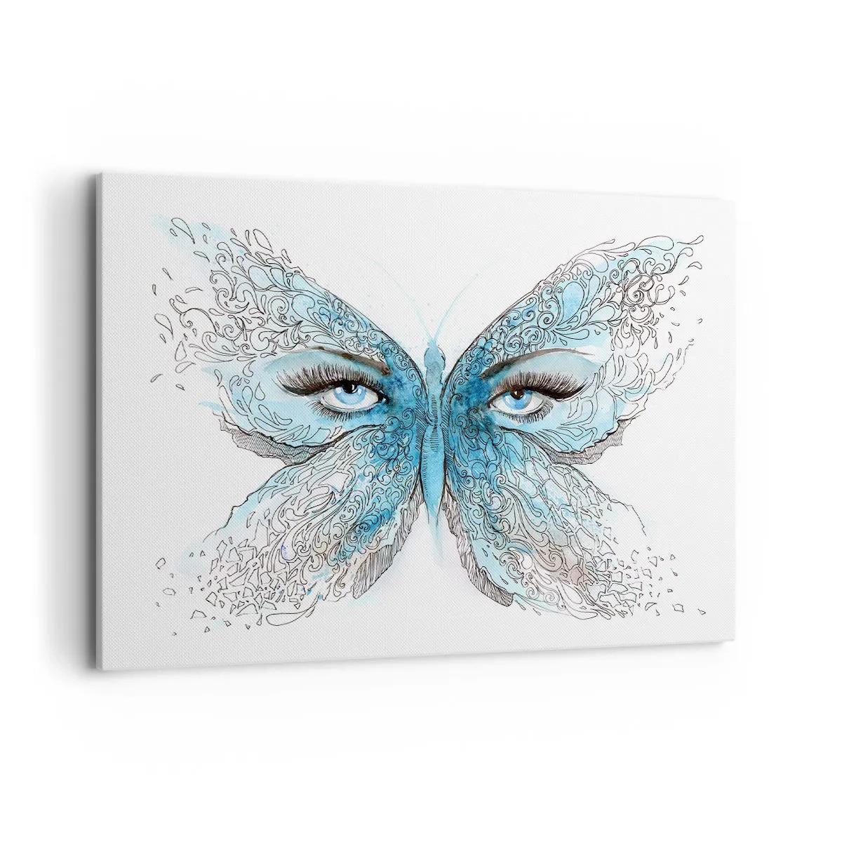 Quadro em tela - Borboleta eros - 100x70 cm