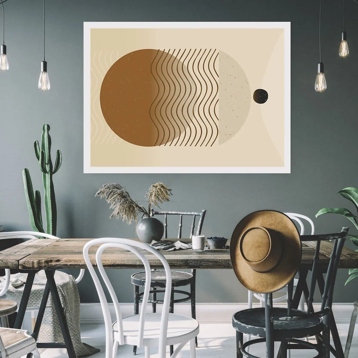 Pôster - Sobre a origem das figuras geométricas - 100x70 cm