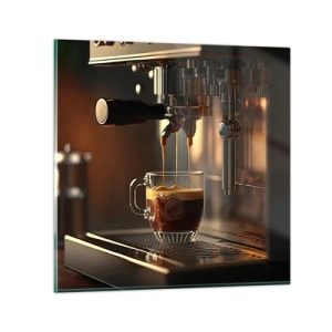 Quadro em vidro - Uma mistura sensual - 30x30 cm