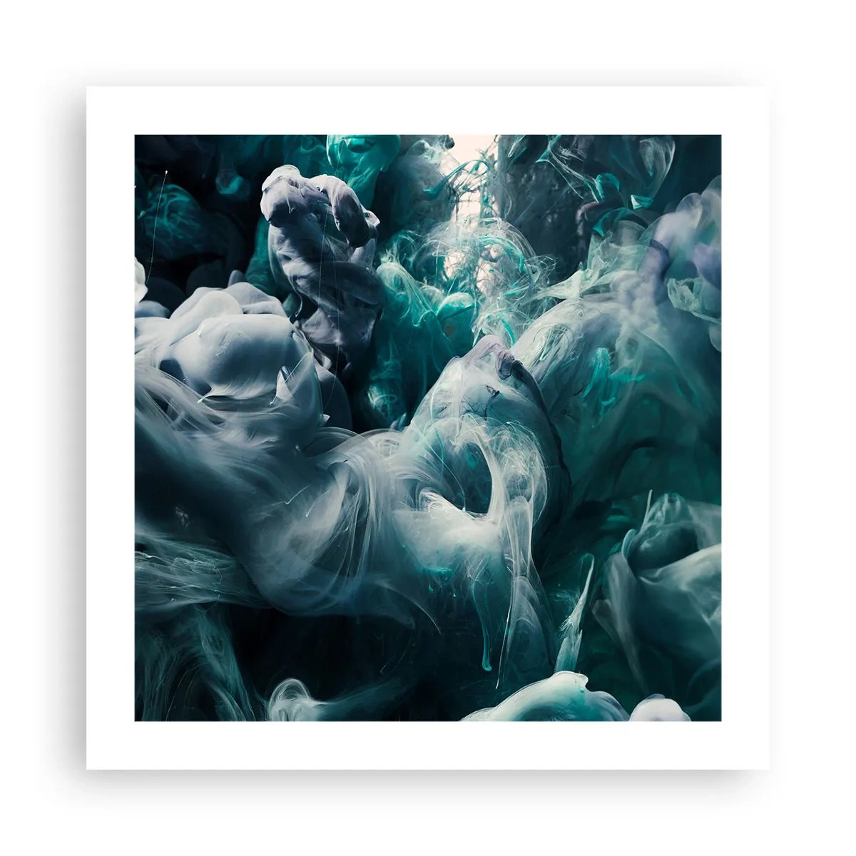 Pôster - Movimento de cores - 50x50 cm