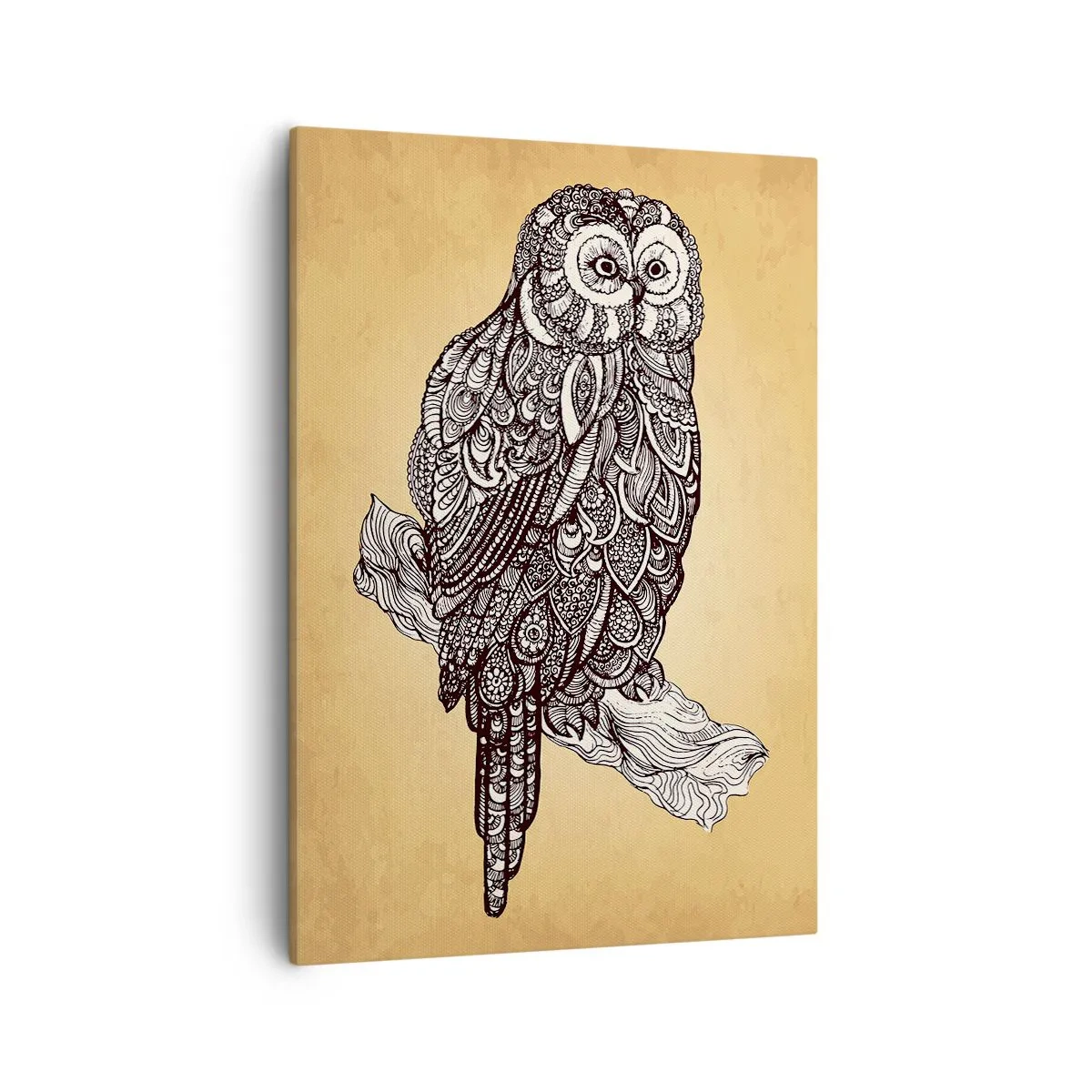 Quadro em tela - Ornamentos intrincados de sabedoria - 50x70 cm