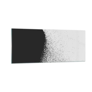Quadro em vidro - Movimento das moléculas - 100x40 cm