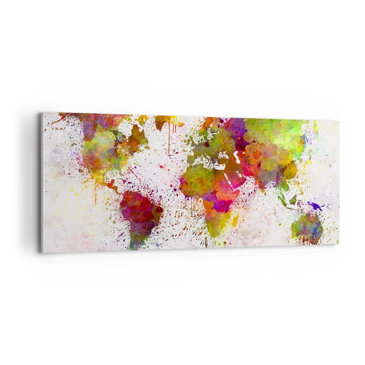 Quadro em tela - De algum modo, resultou assim - 100x40 cm