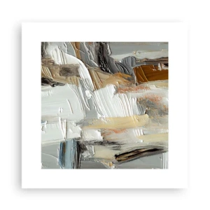 Pôster - Camadas coloridas - 30x30 cm