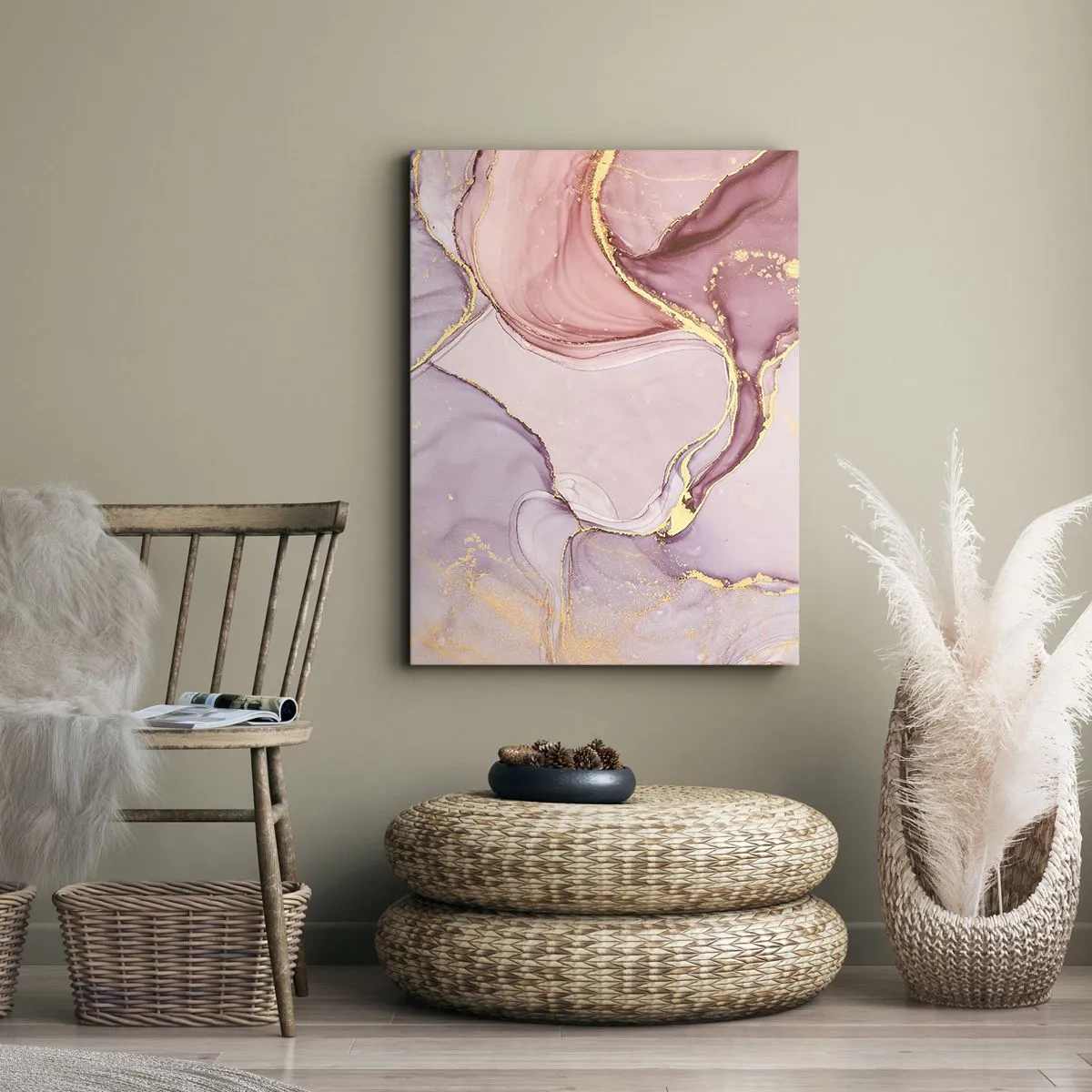 Quadro em tela - Carícia das cores - 70x100 cm