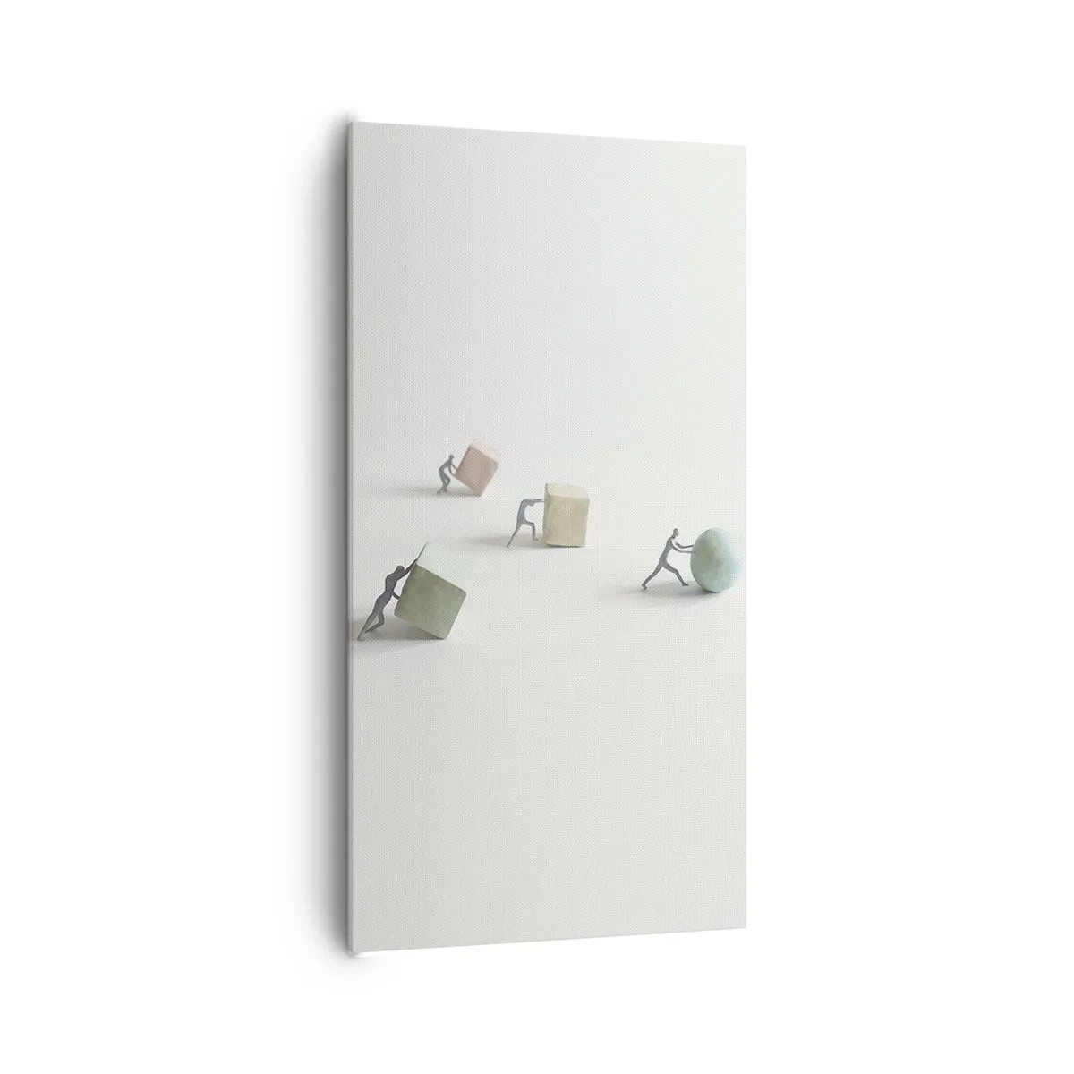 Quadro em tela - É a vida - 65x120 cm