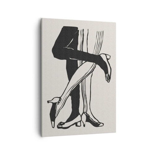 Quadro em tela - Um atributo feminino - 50x70 cm