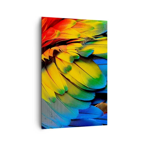Quadro em tela - Ave do paraíso - 80x120 cm