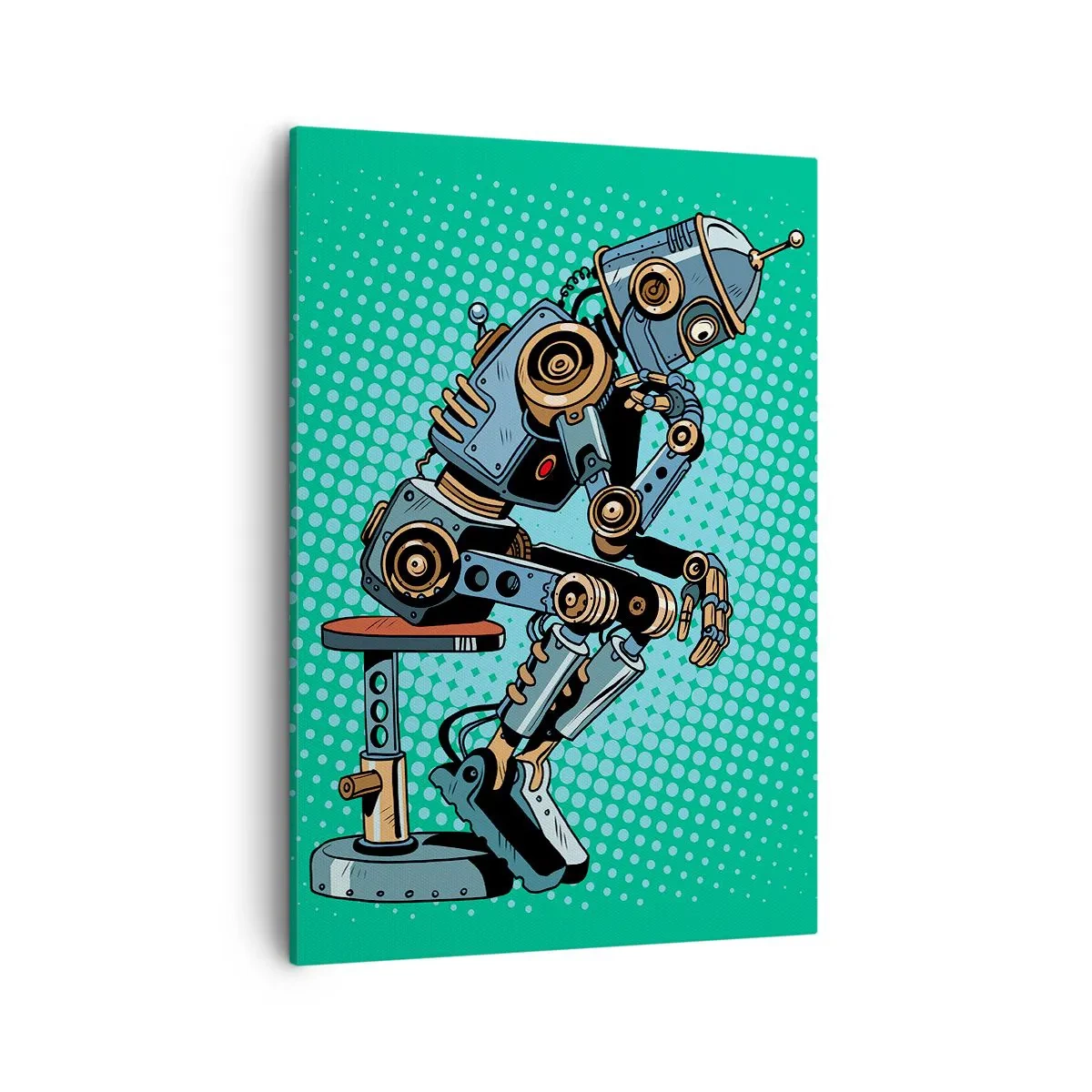 Quadro em tela - Sobre a essência do ser - 50x70 cm