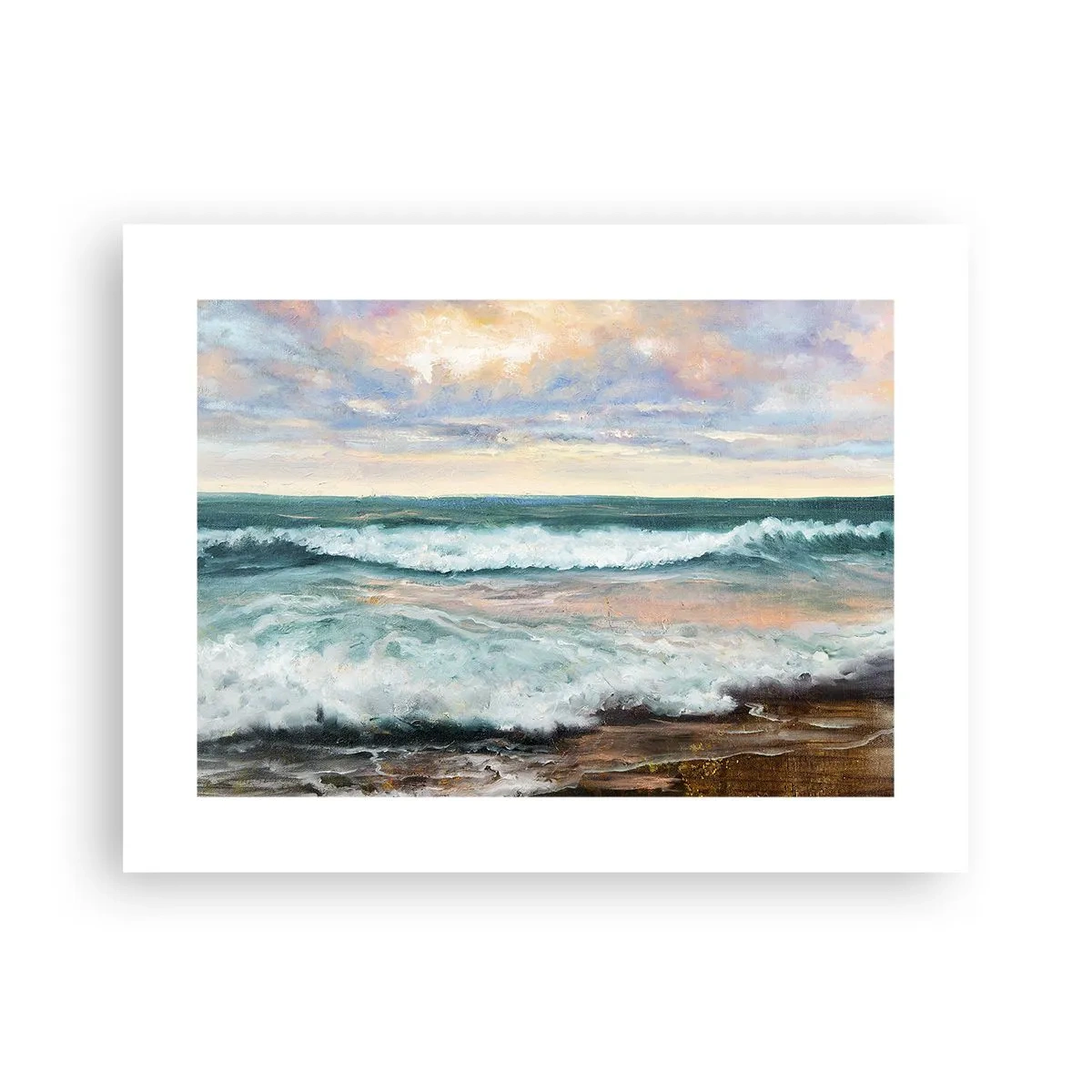 Pôster - Aqui suavizas a alma - 40x30 cm