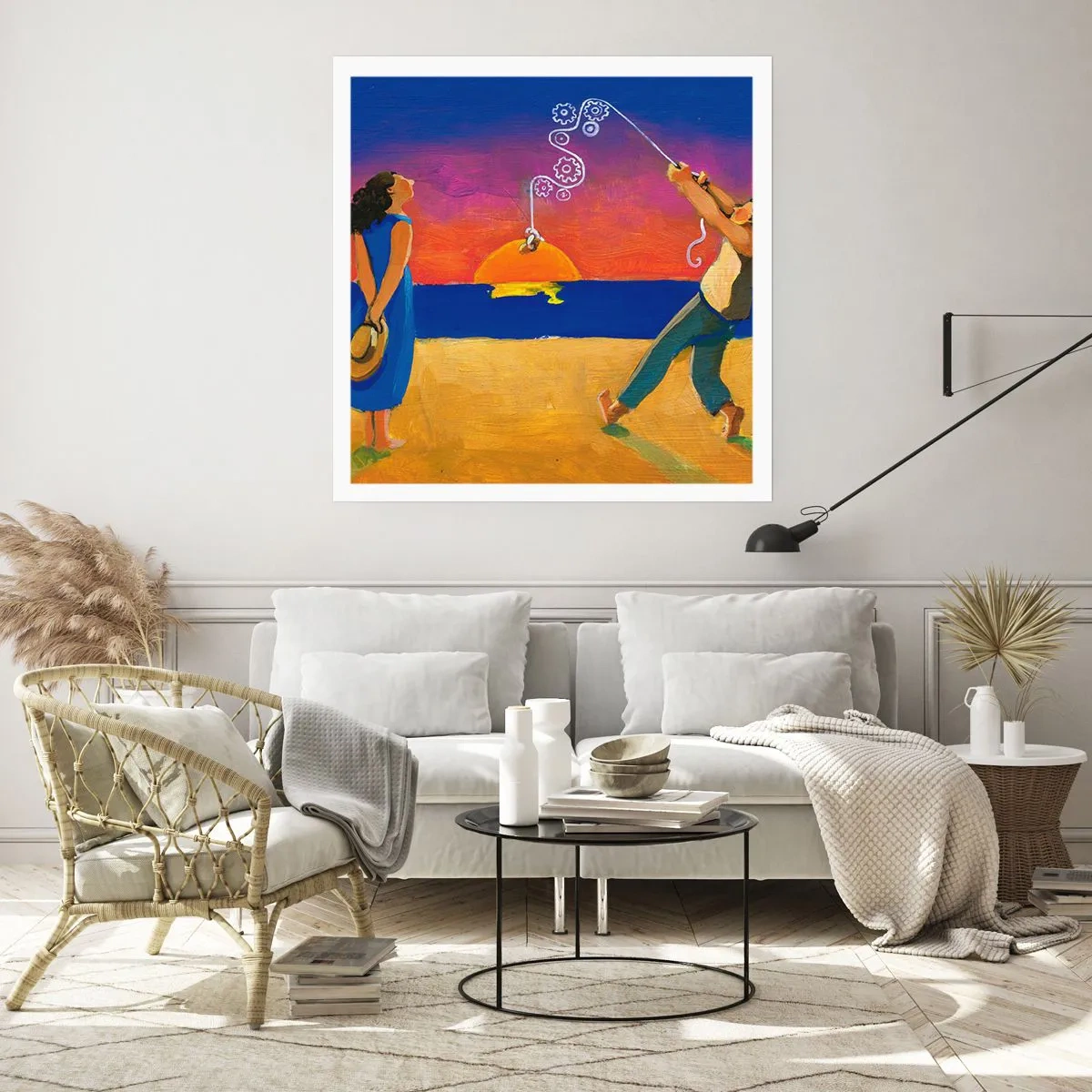 Pôster - Mais do que uma estrela do céu - 50x50 cm