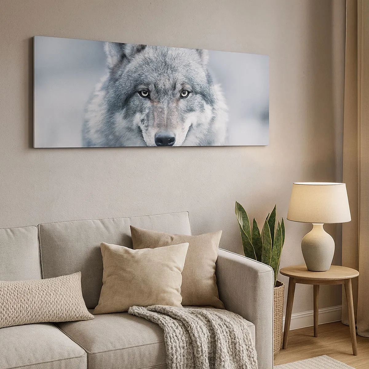 Quadro em tela - Vai aceitar o desafio? - 100x40 cm