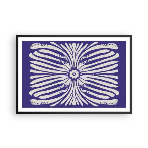 Pôster com moldura preta - Inspirações étnicas - 91x61 cm