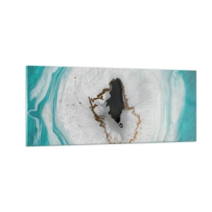 Quadro em vidro - Penetrar no interior - 100x40 cm