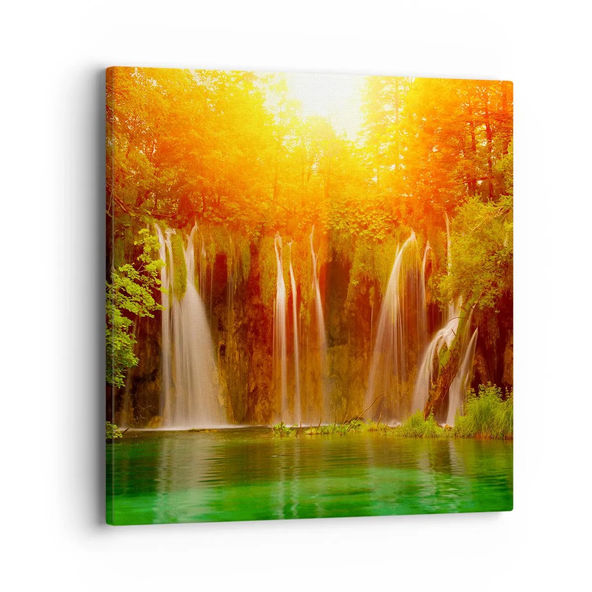 Quadro em tela - Ao sol e à sombra - 40x40 cm