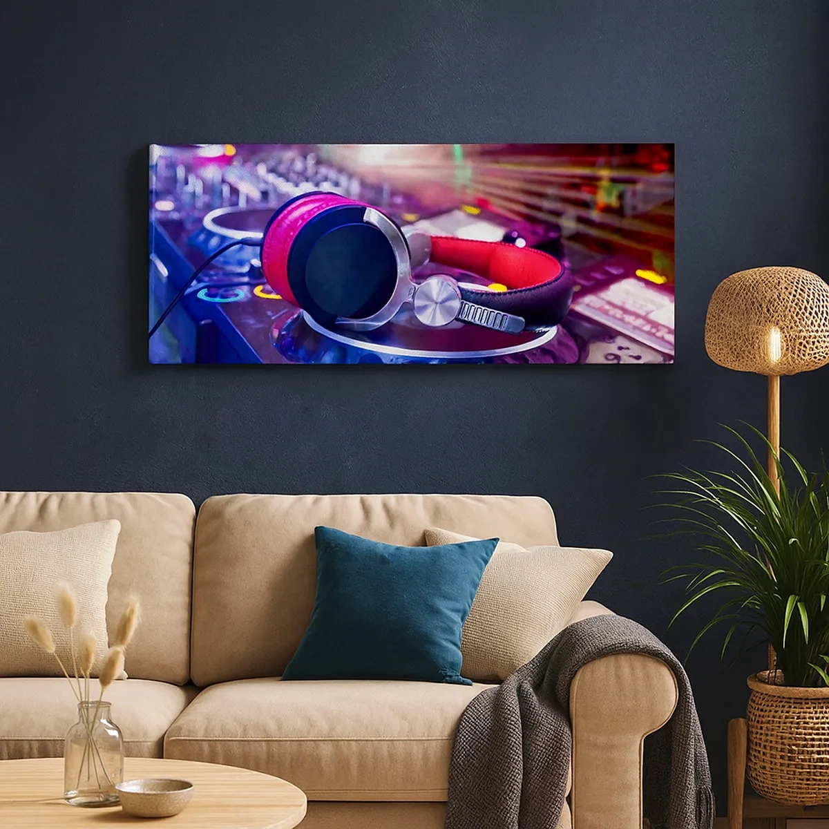 Quadro em tela - Vai ser uma loucura - 30x30 cm