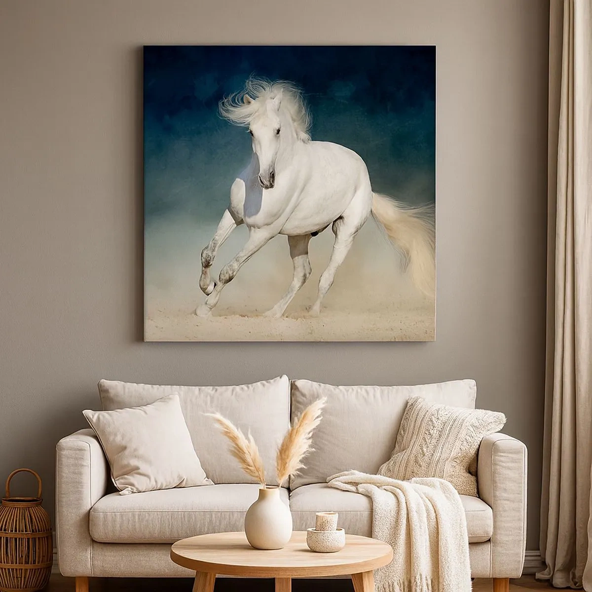 Quadro em tela - Liberdade em seu estado puro - 30x30 cm