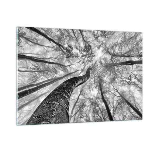 Quadro em vidro - Corrida até a luz - 120x80 cm