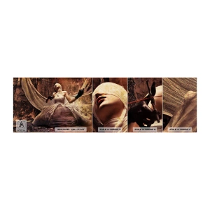 Amostra de papel de parede autocolante Deluxe Sticker - Deusa do destino - Teatro, Pedaço, Homem - 100x30 cm