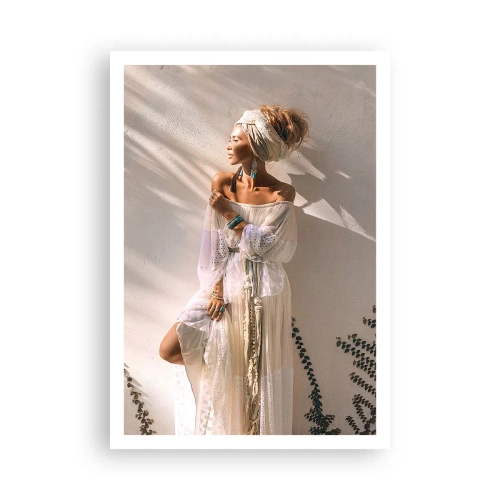 Pôster - O sol e a garota - 70x100 cm