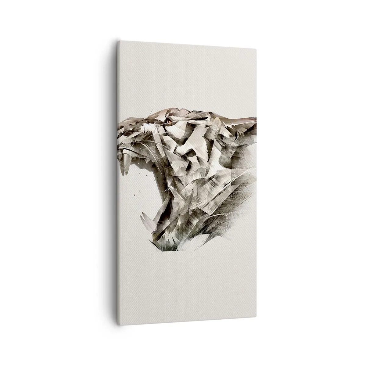 Quadro em tela - Já sabe quem está no comando - 55x100 cm