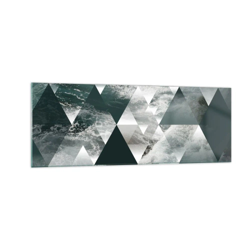 Quadro em vidro - Uma perspetiva de cristal - 140x50 cm