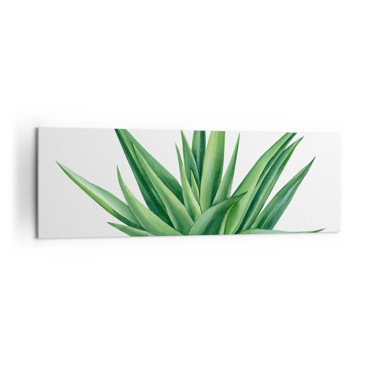 Quadro em tela - Verde – força – vida - 160x50 cm