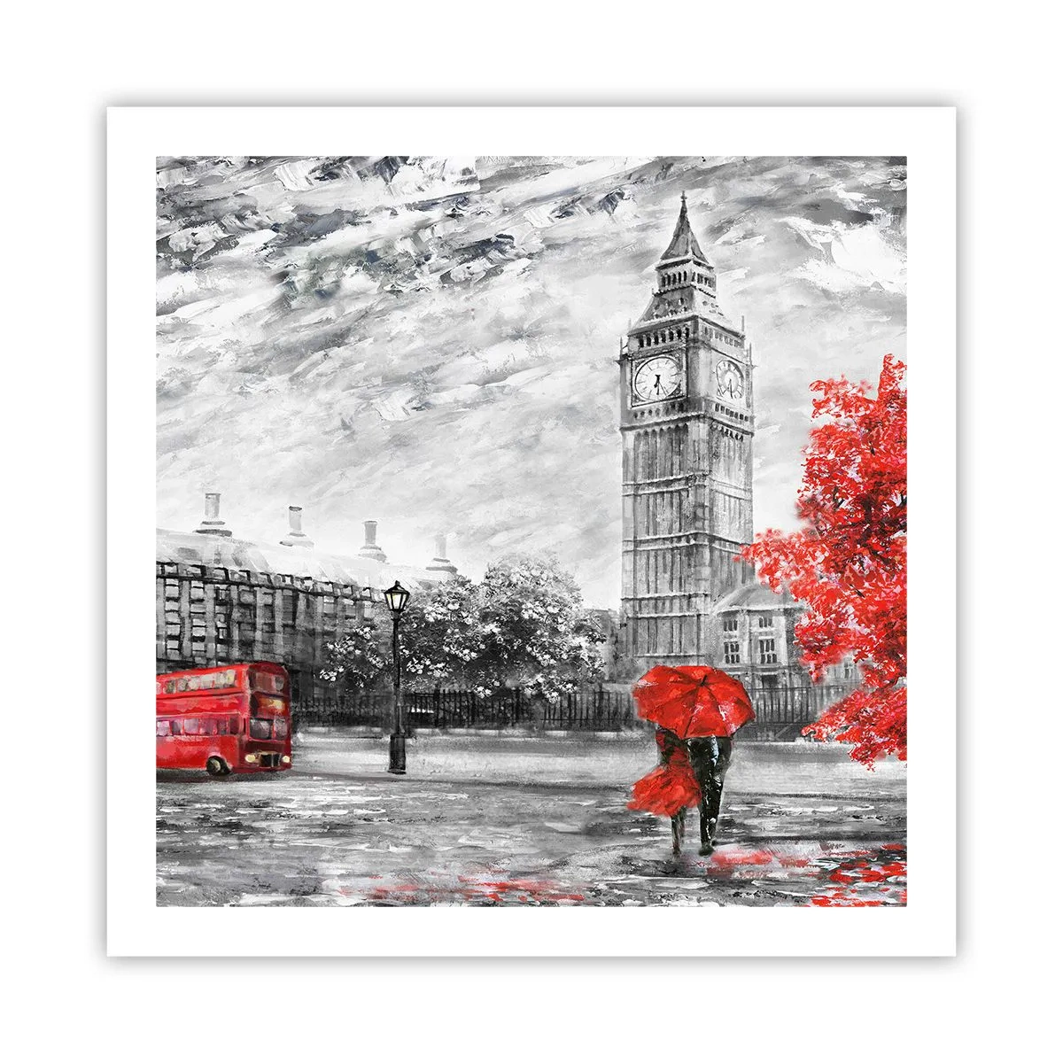 Pôster - Um dia emocionante - 60x60 cm