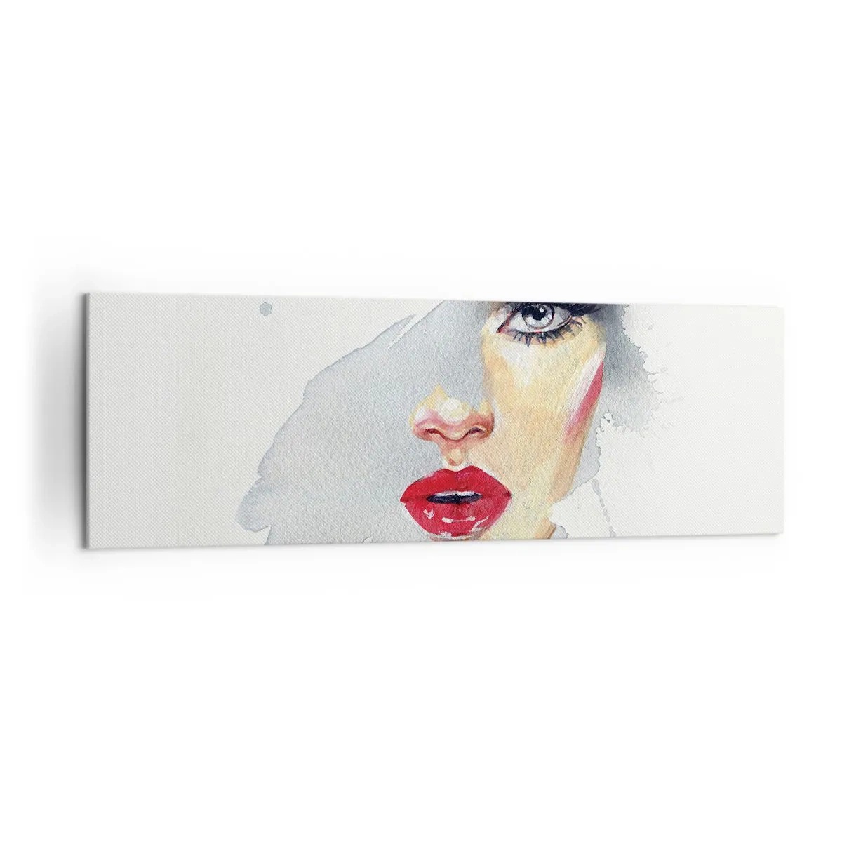 Quadro em tela - Reflexão numa gota de água - 160x50 cm