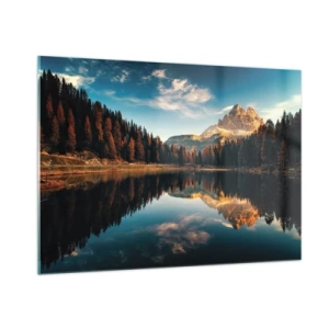 Quadro em vidro - Paisagem dupla - 100x70 cm