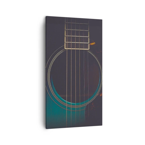 Quadro em tela - Um momento antes de soar - 45x80 cm