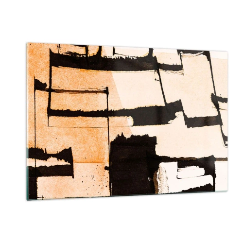 Quadro em vidro - No entanto, a ordem - 120x80 cm