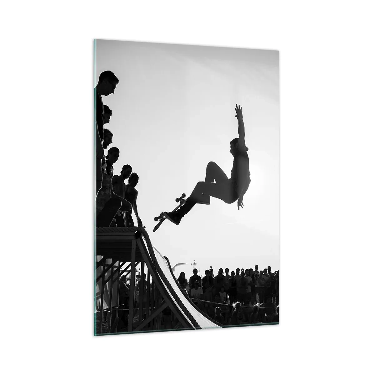 Quadro em vidro - Protagonistas e espectadores - 50x70 cm